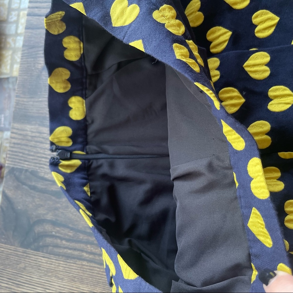 Twee Pleated heart layered midi skirt - Picture 2 of 4